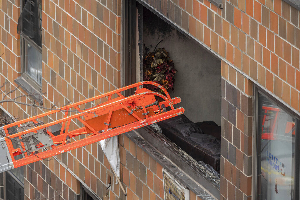 Apartment Building Fire